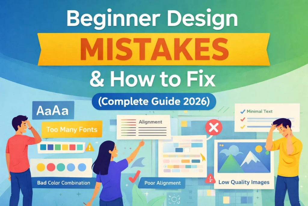 Beginner Design Mistakes & How to Fix (Complete Guide 2026)