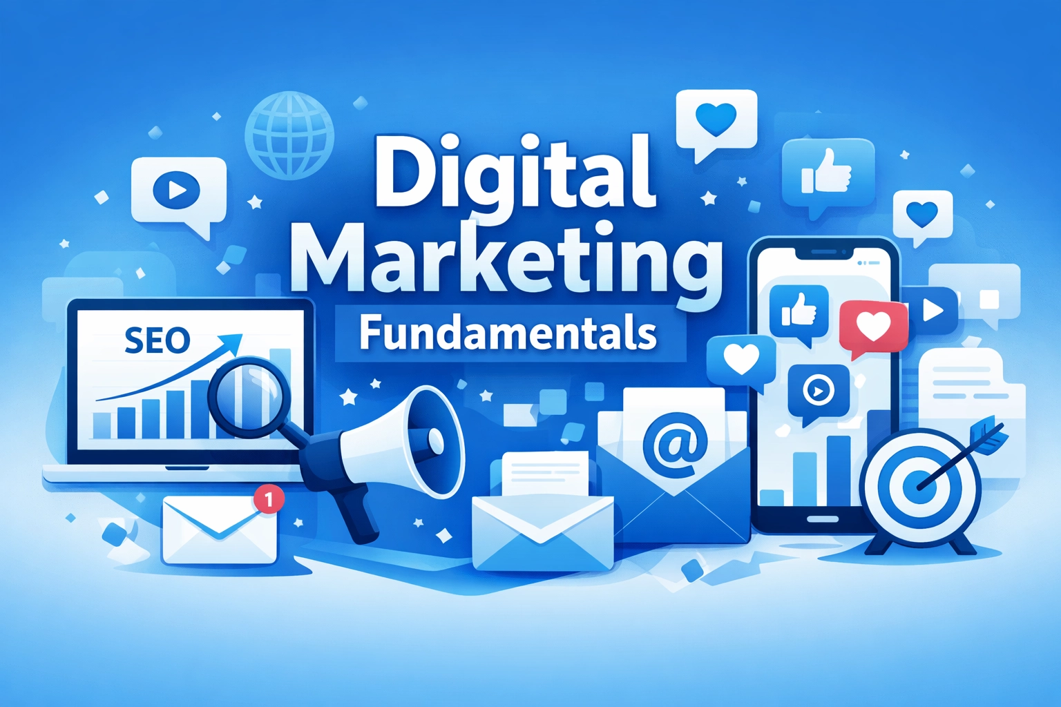 Digital Marketing Fundamentals: Complete Beginner’s Guide (2026)